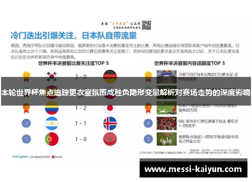 本轮世界杯焦点追踪更衣室氛围成胜负隐形变量解析对赛场走势的深度影响